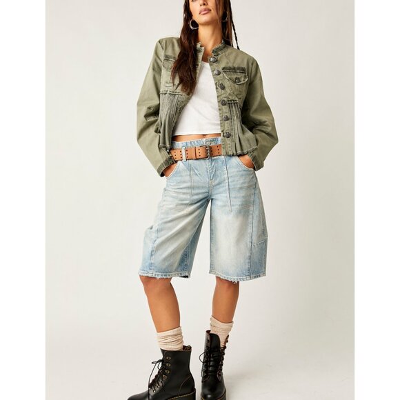 FREE PEOPLE Cassidy Jacket / Military - Picture 5 of 8